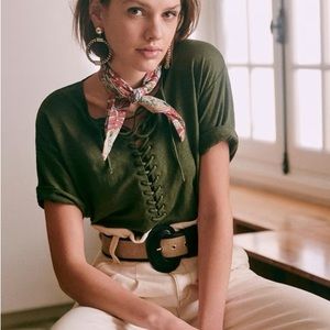 T shirt Richie Khaki Sézane 34/2/XS